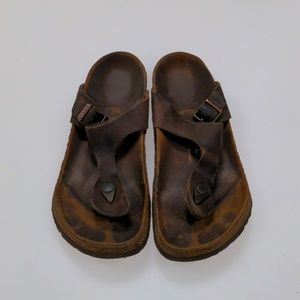 Birkenstock Brown Sandals Size 38
